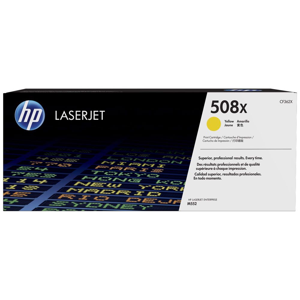 HP 508X Jaune - Toner grande capacité HP LaserJet d'origine