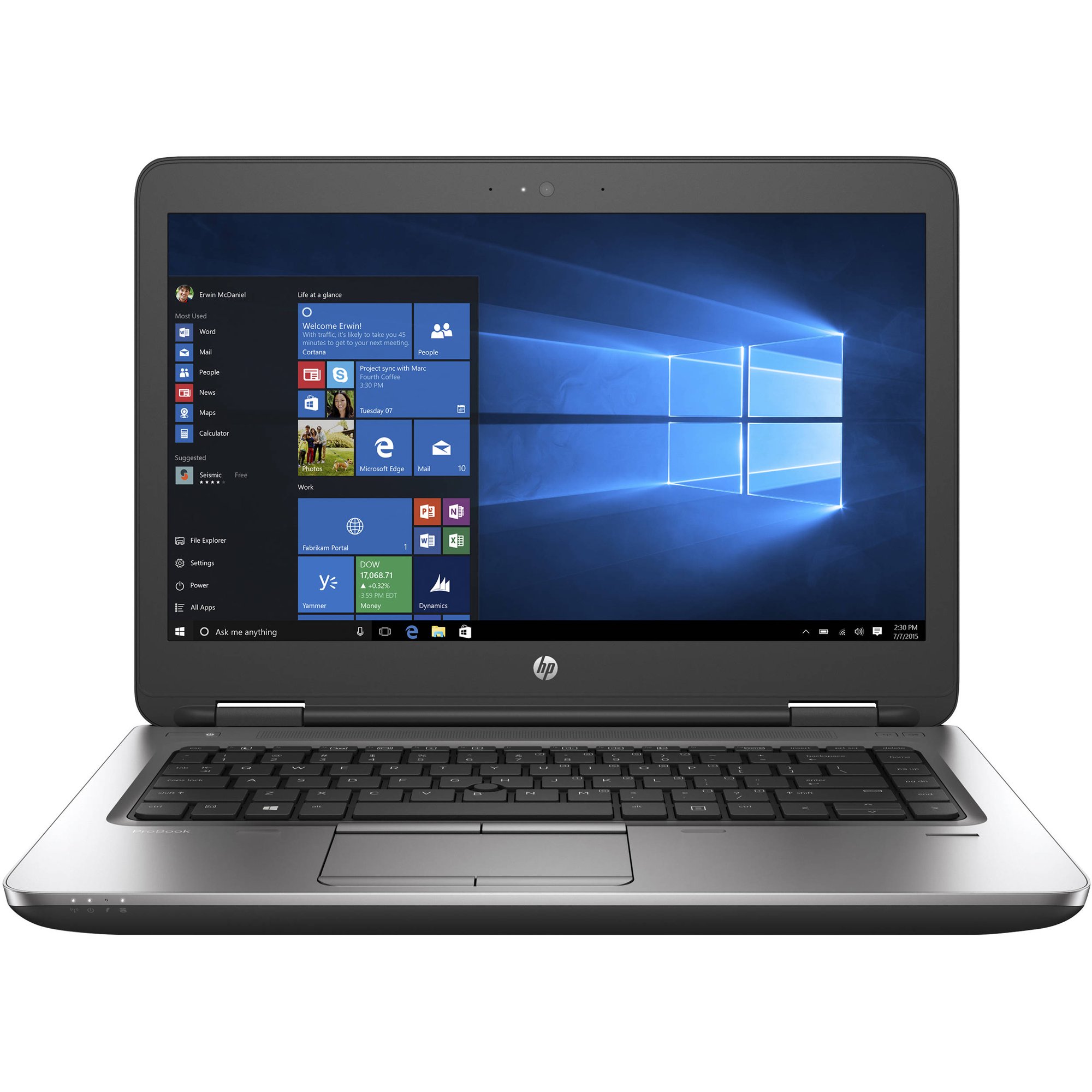 HP ProBook 640 G2 V4A08UP : L'efficacité professionnelle en format compact pour une productivité mobile