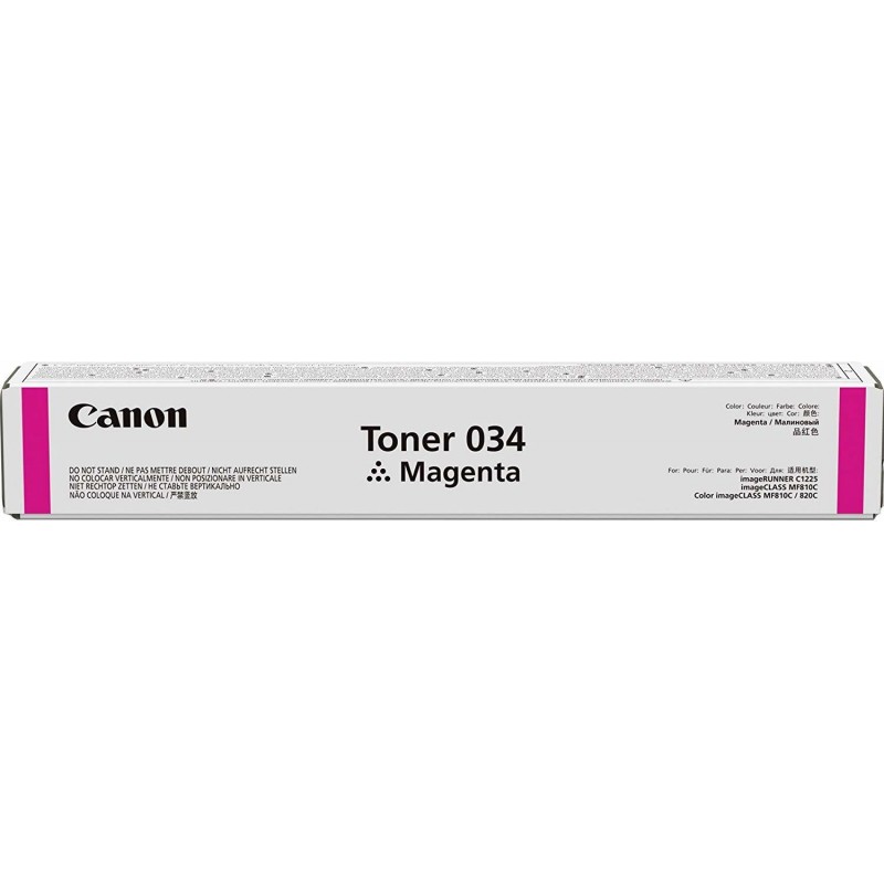 Canon 034 Magenta - Toner Canon d'origine