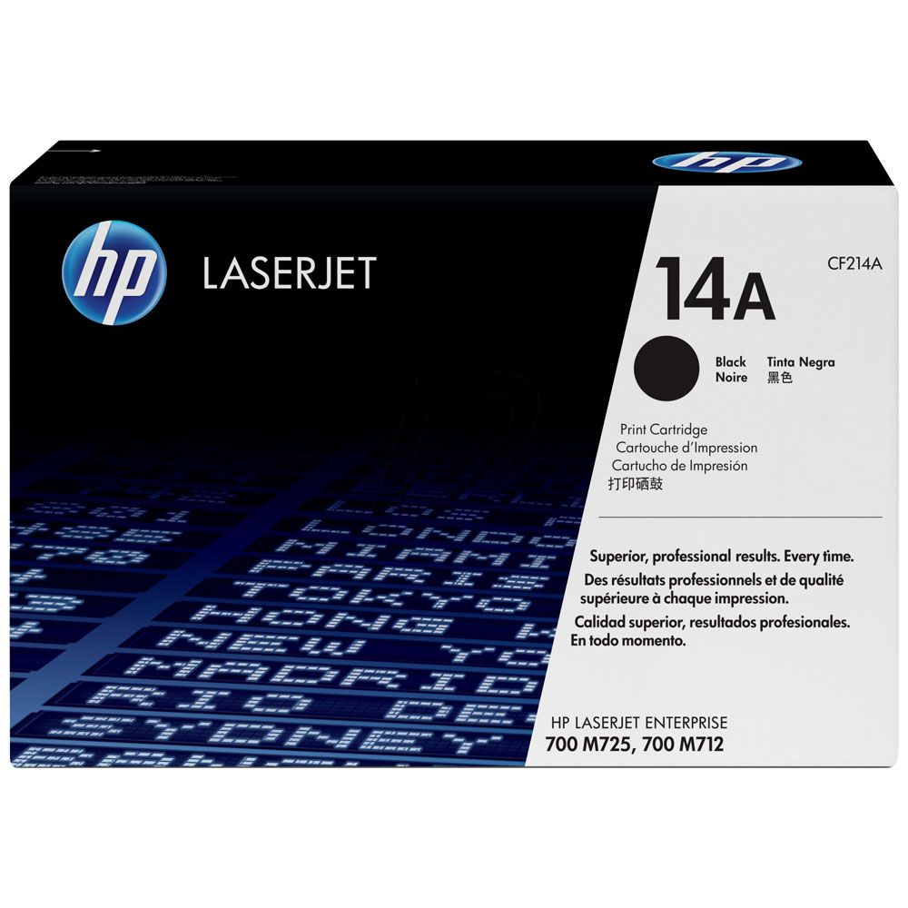 HP 14A Noir  - Toner HP LaserJet d'origine