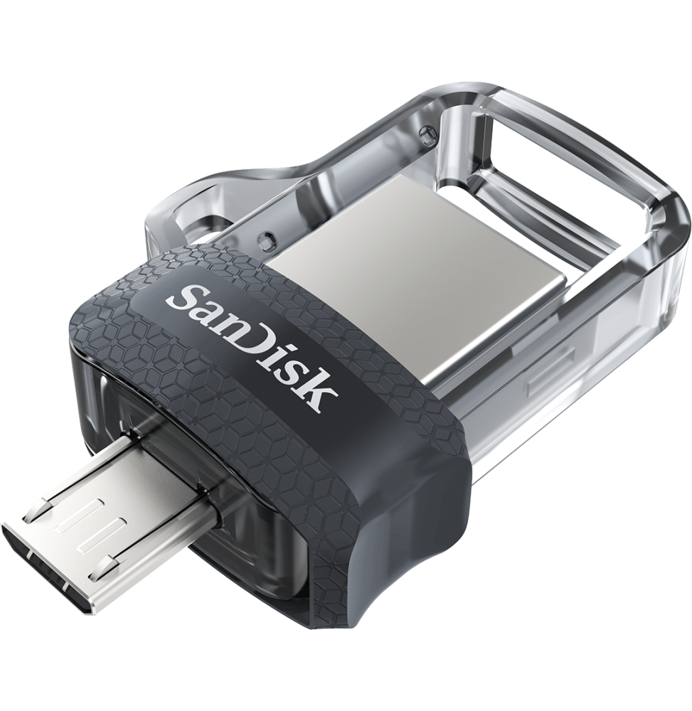 Clé USB SanDisk Ultra m3.0 double connectique micro-USB et USB 3.0 32 Go