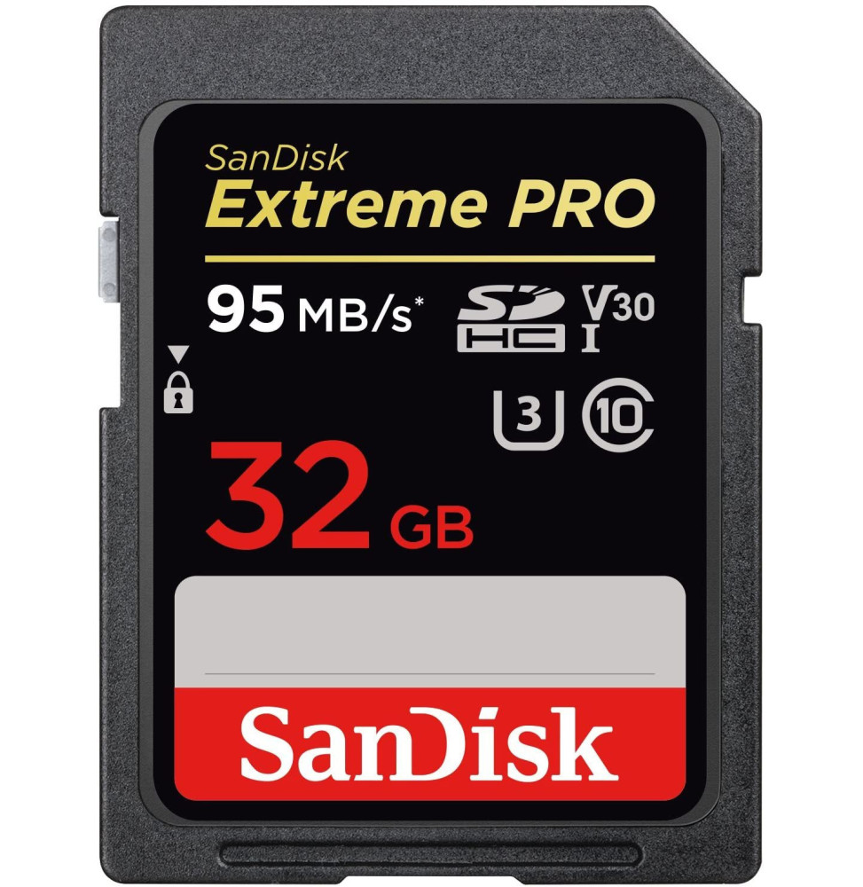 Carte mémoire SanDisk Extreme Pro SDHC