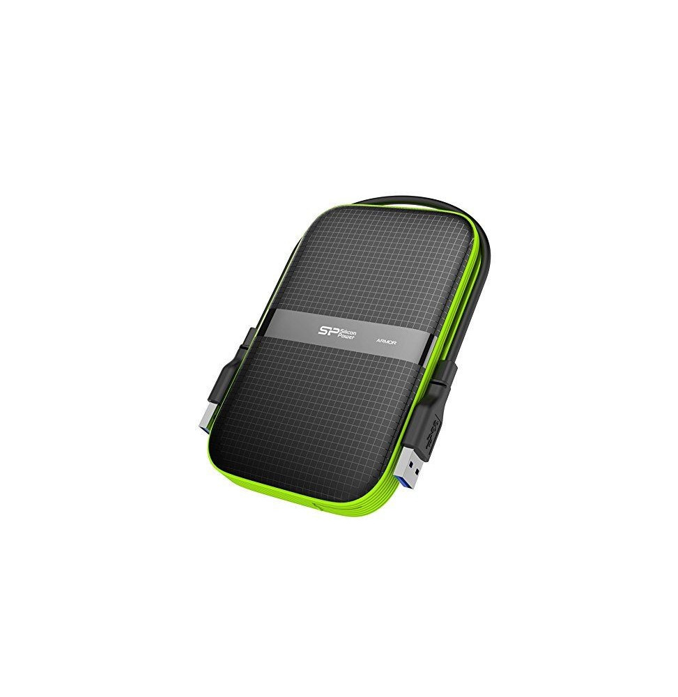 Disque Dur Externe Silicon Power Armor A60 USB 3.0 - Antichoc et résistant à l'eau