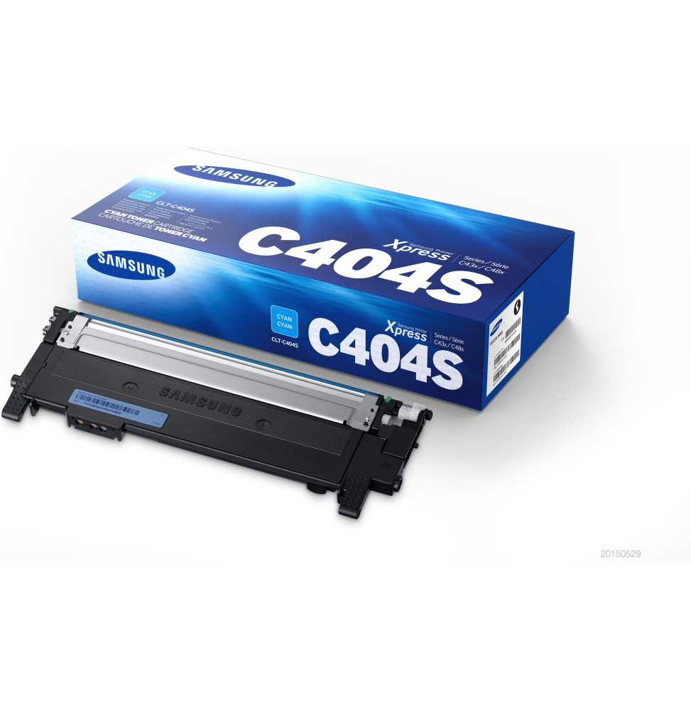 Samsung CLT-C404S Cyan - Toner Samsung d'origine