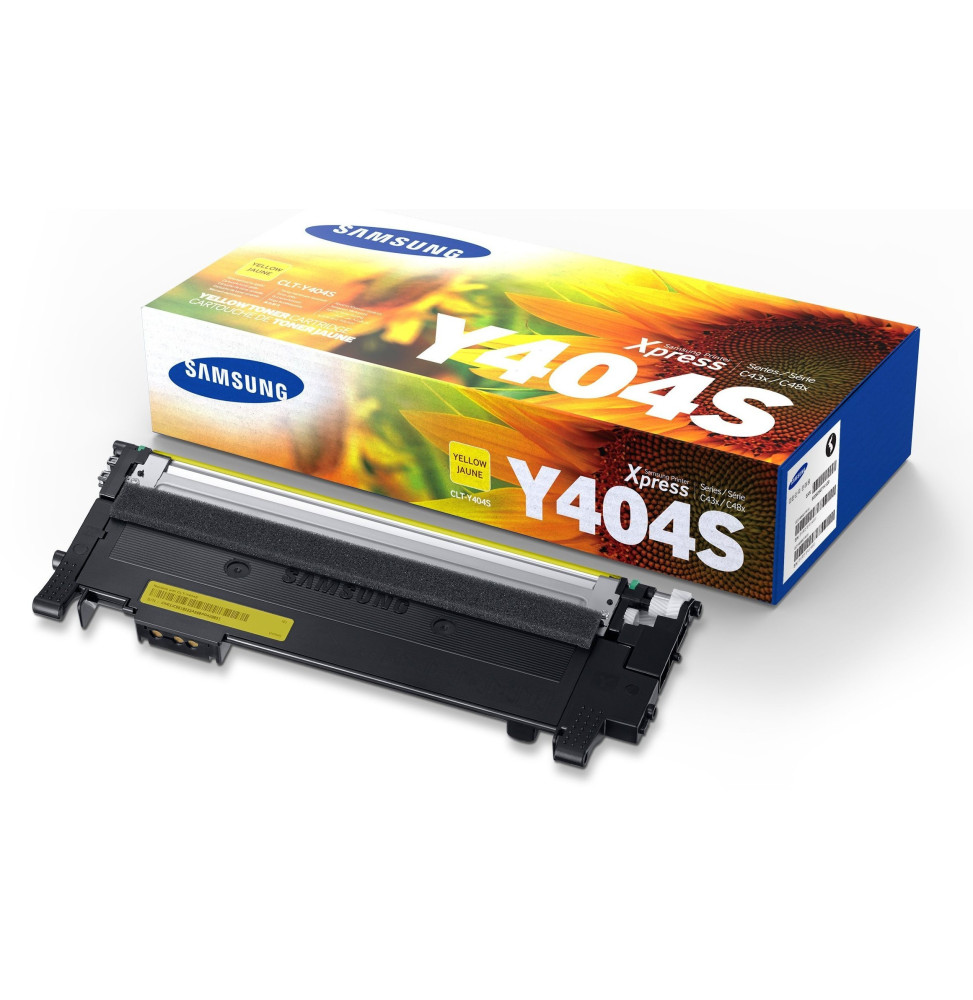 Samsung CLT-Y404S Jaune - Toner Samsung d'origine