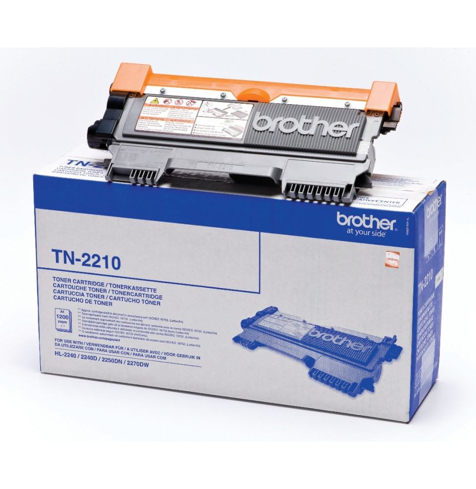 Brother TN-2210 Noir - Toner Brother d'origine