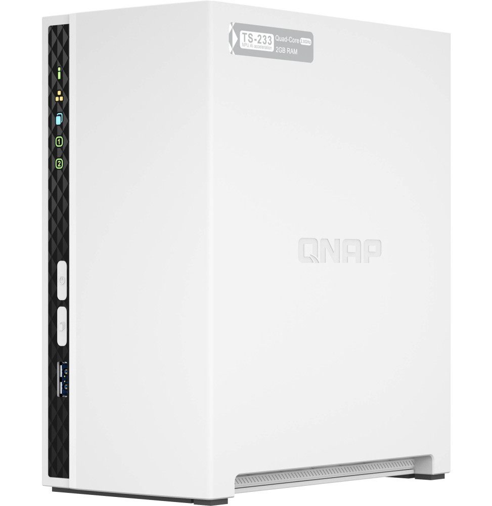 Serveur NAS QNAP TS-233 2 Baies