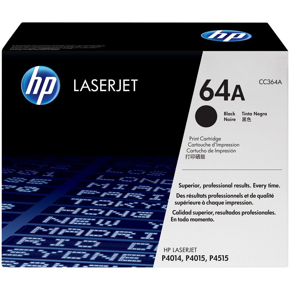 HP 64A Noir - Toner HP LaserJet d'origine