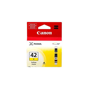 CANON CLI-42 Y CARTOUCHE D'ENCRE ORIGINAL JAUNE