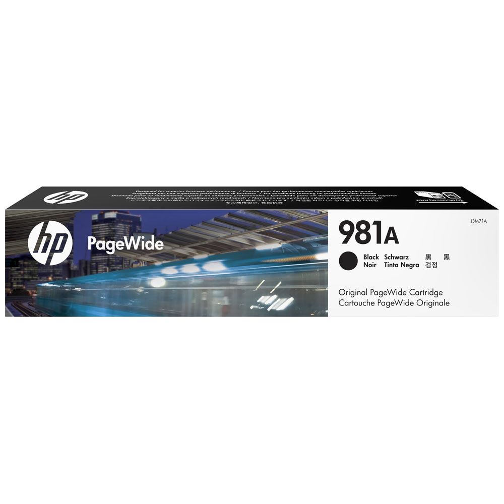 HP 981A Noir - Cartouche PageWide HP d'origine