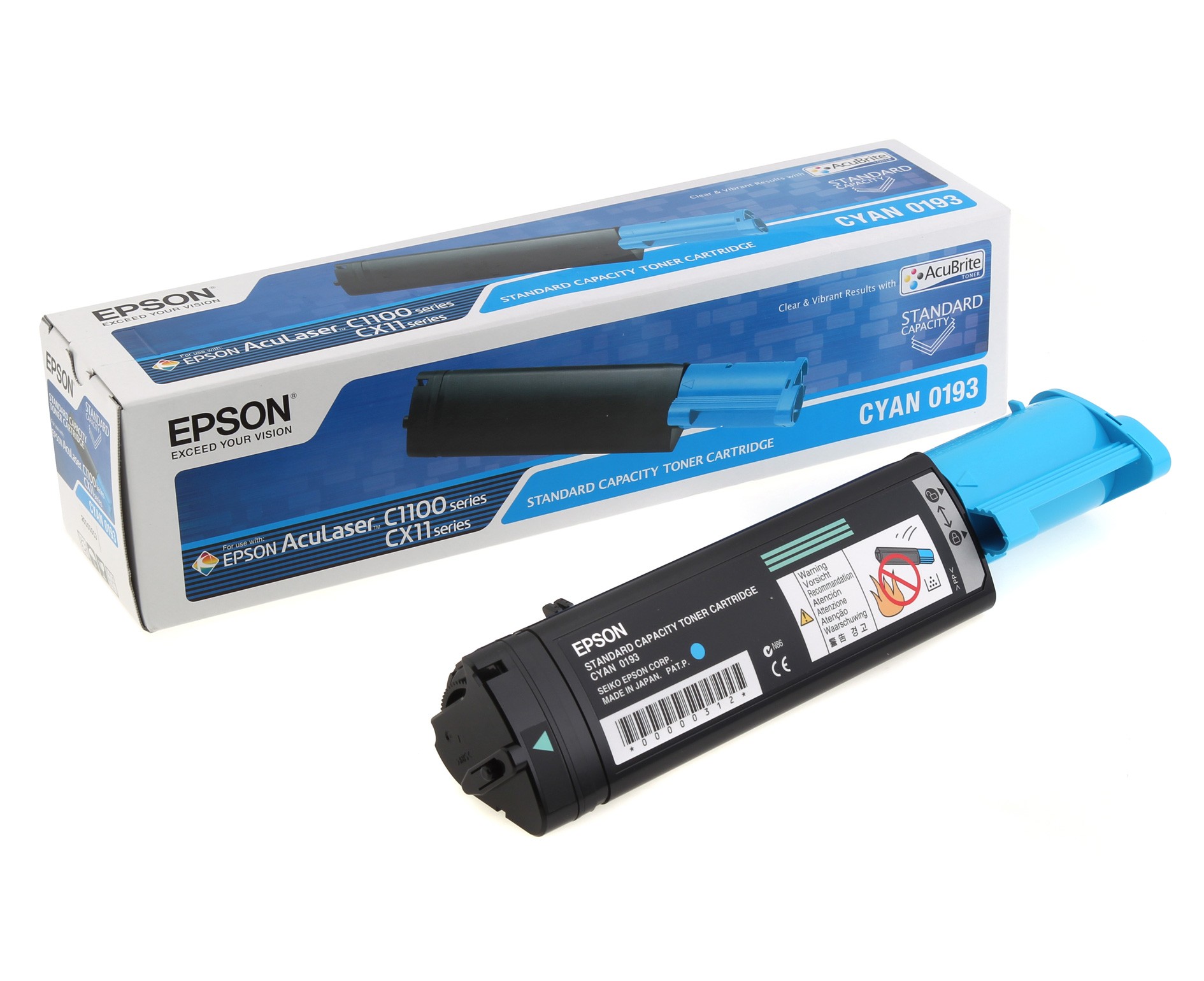 Epson 0193 Cyan - Toner Epson d'origine
