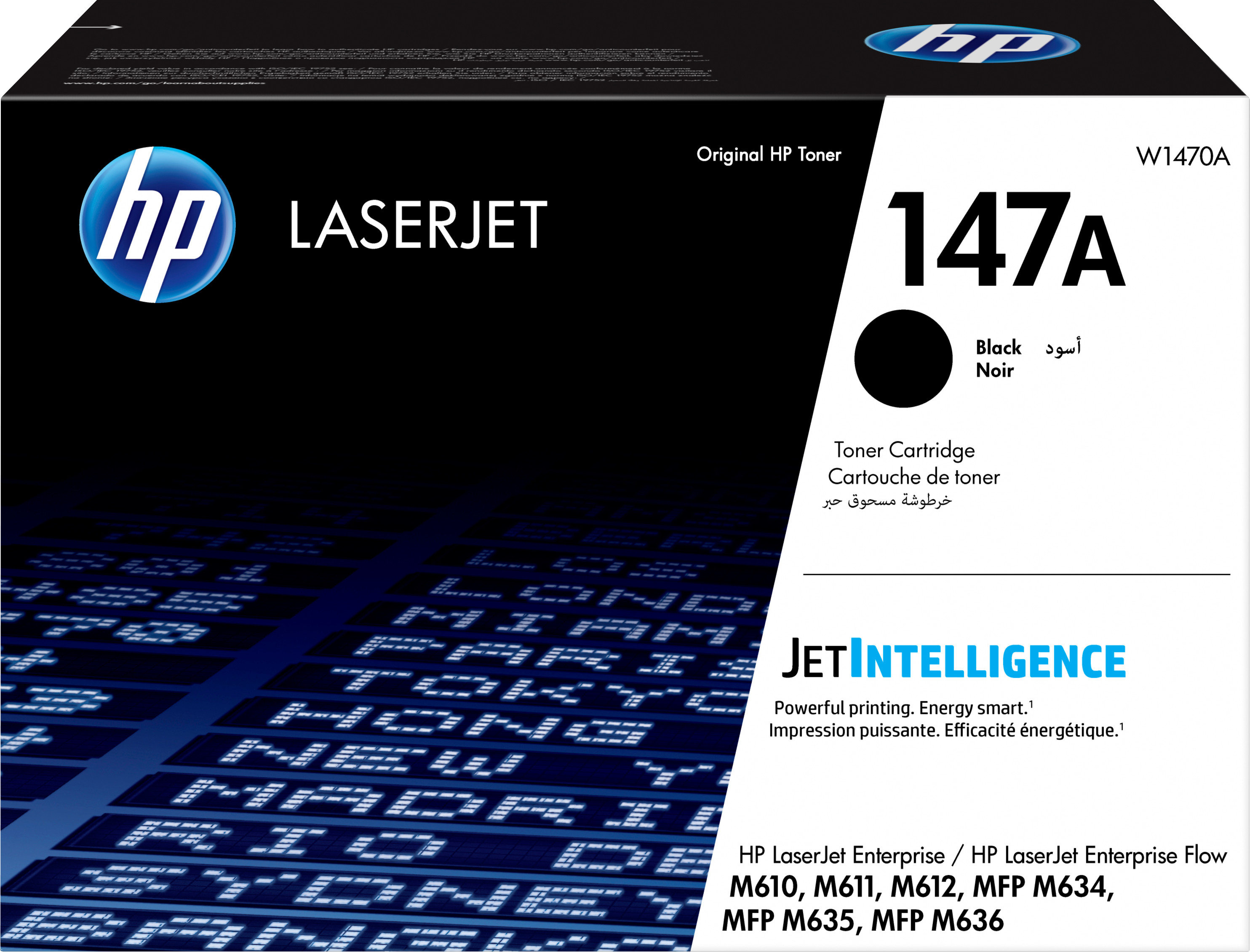 HP 147A Noir - Toner HP LaserJet d'origine