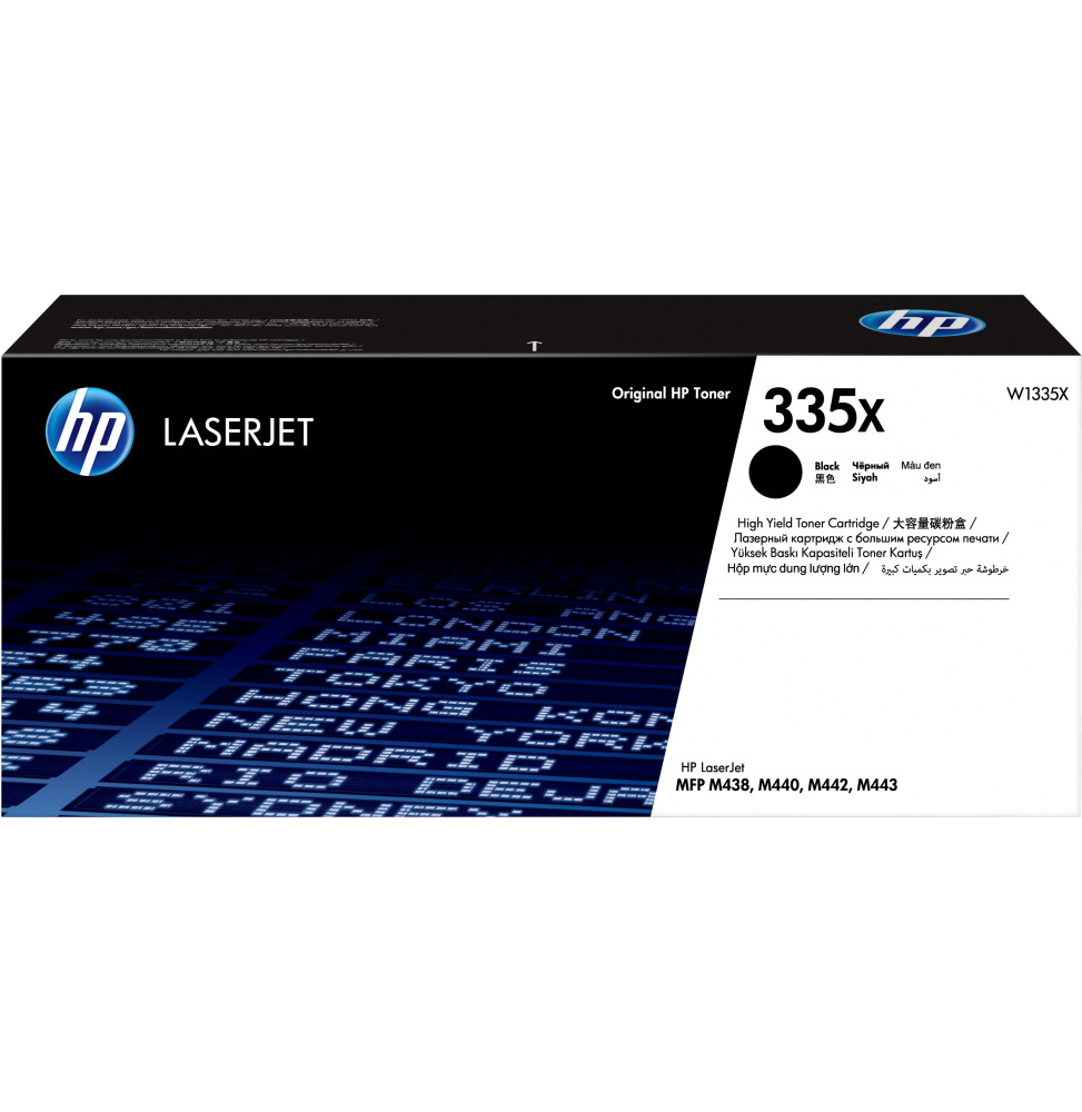 HP 335X Noir - Toner HP LaserJet d'origine à grande capacité