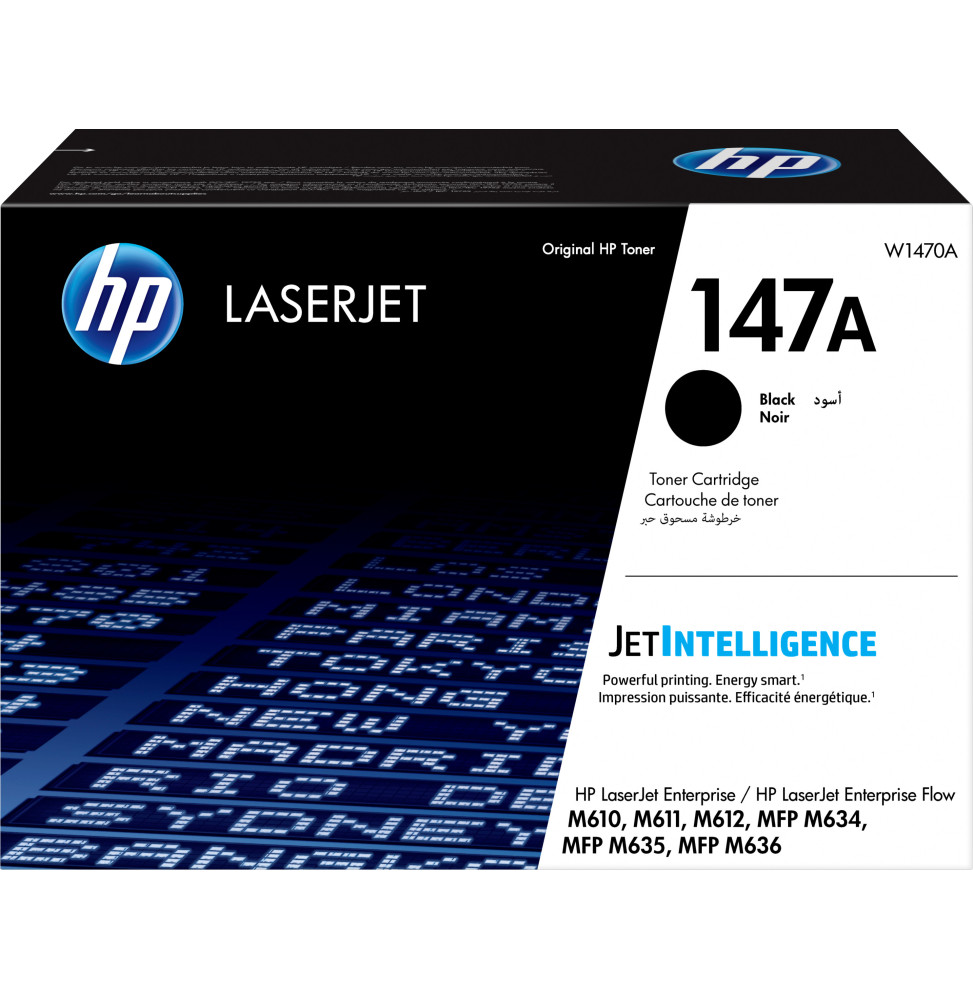 HP 147A Noir - Toner HP LaserJet d'origine