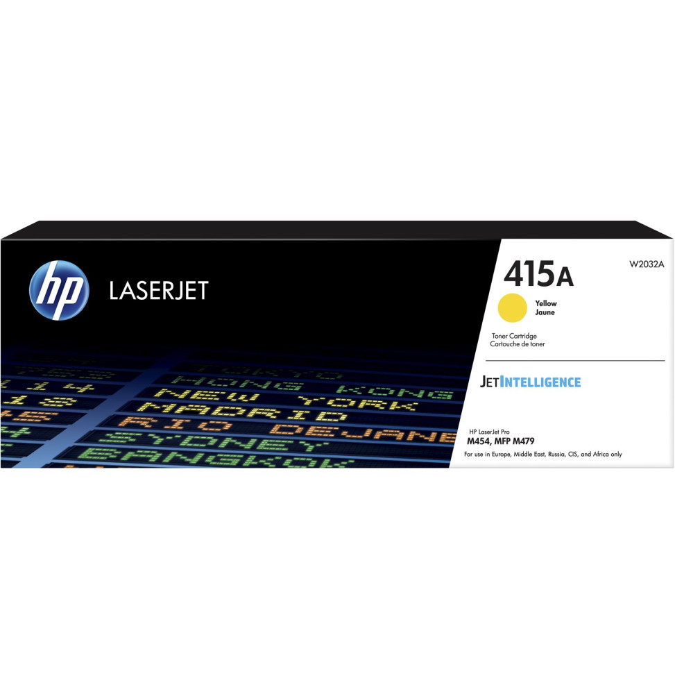 HP 415A Jaune - Toner HP LaserJet d'origine