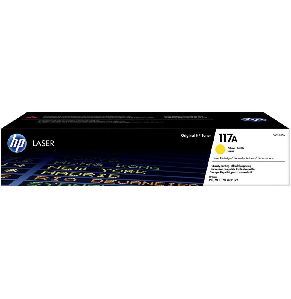 HP 117A Jaune - Toner HP LaserJet d'origine