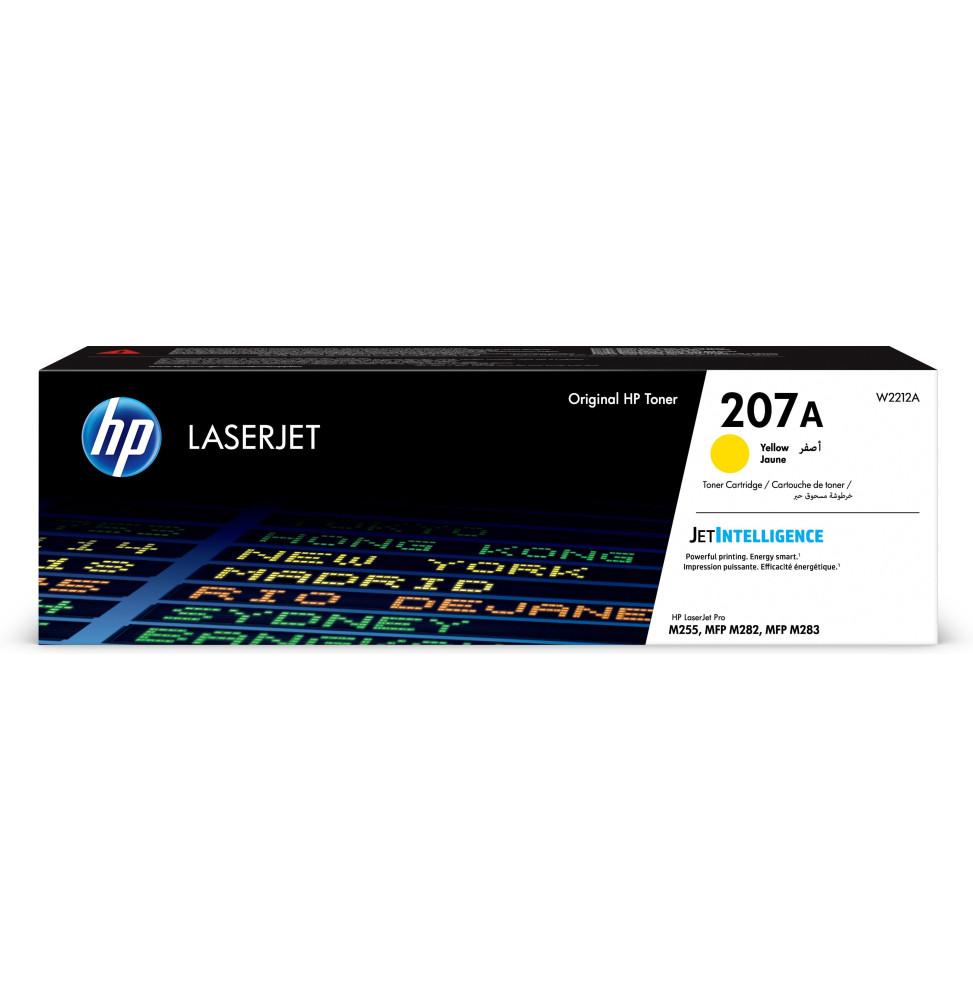 HP 207A Jaune - Toner HP LaserJet d'origine