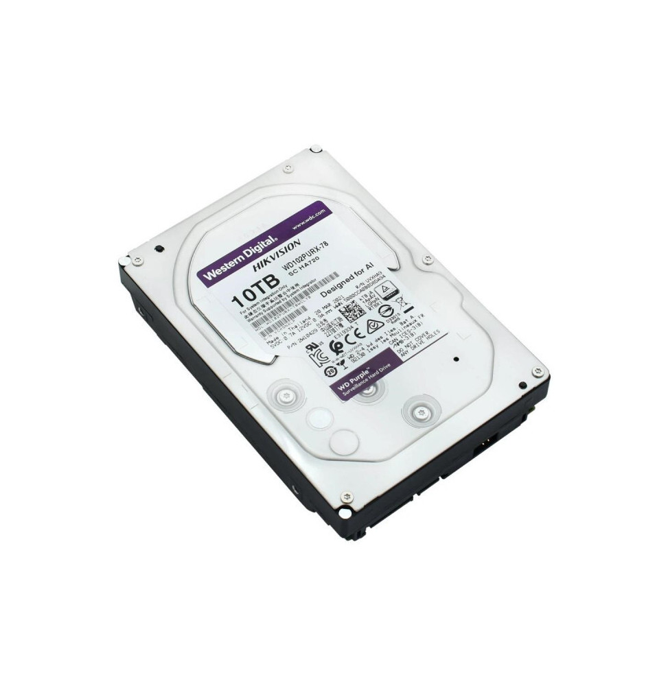 Disque dur Hikvision 4TO WD40PURX-78