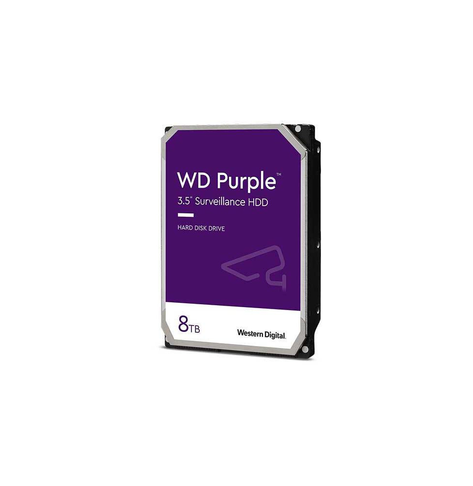 Disque dur interne d'enregistrement 3.5" Western Digital Purple pour les systèmes de vidéosurveillance et de sécurité