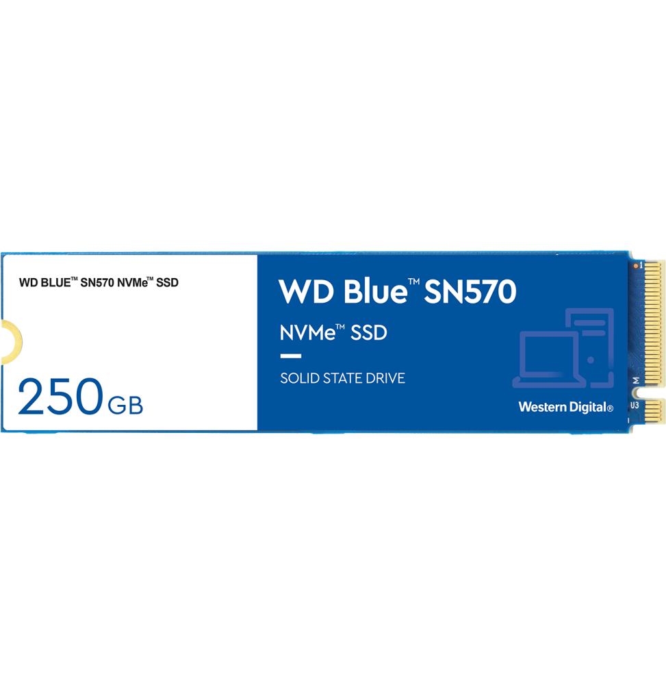 Disque dur interne SSD NVMe™ Western Digital Blue SN570 250 Go
