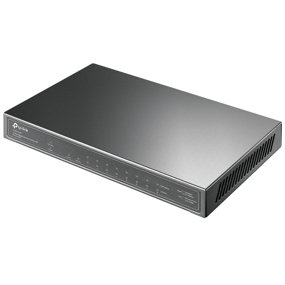 Switch Gigabit PoE+ 10 ports TP-Link TL-SG1210P