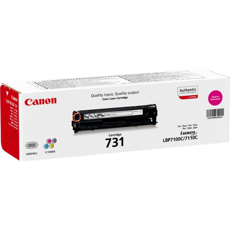 Canon 731 Magenta - Toner Canon d'origine