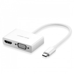 UGREEN | Convertisseur | USB-C to HDMI+VGA