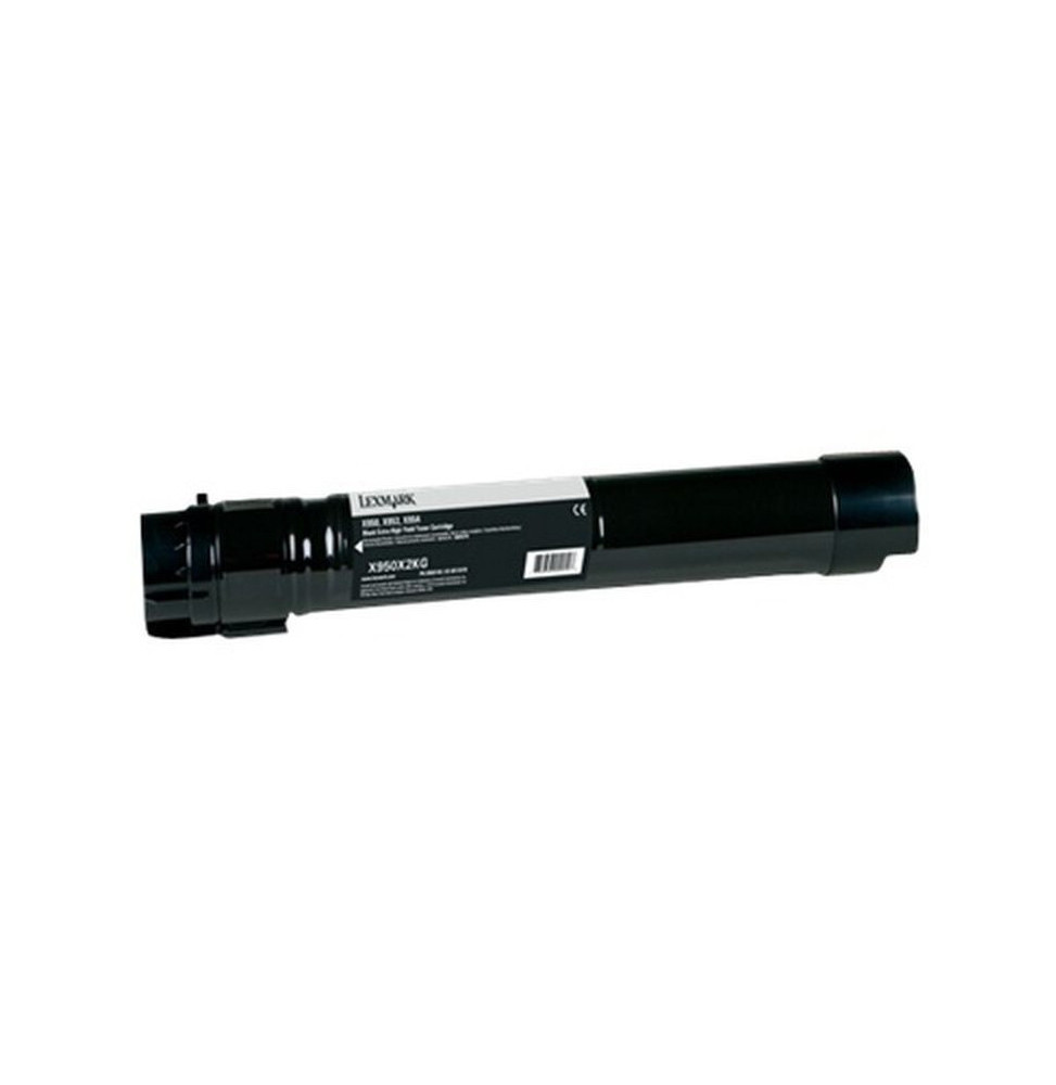 Lexmark X950, 952, 954 Noir - Cartouche de toner d'origine