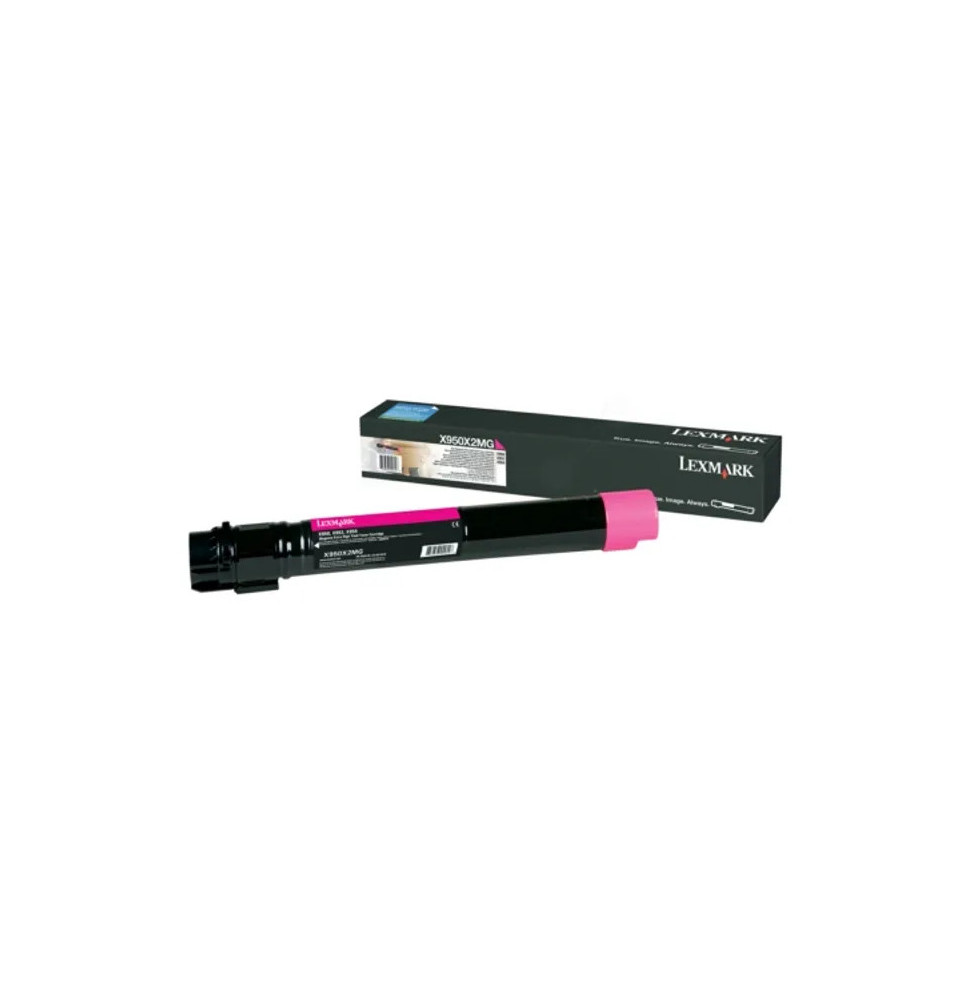 Lexmark X950/952/954 Magenta - Cartouche de toner d'origine