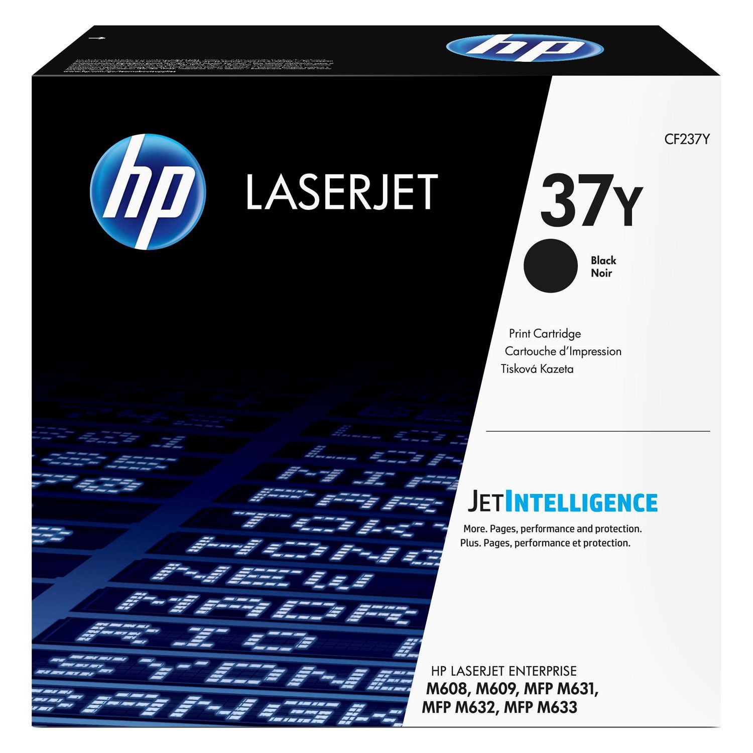 HP 37Y Noir  - Toner HP LaserJet d'origine