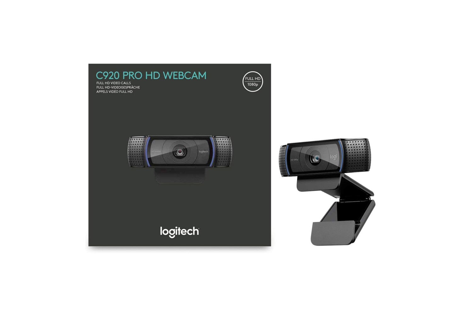 Webcam HD Pro Logitech C920
