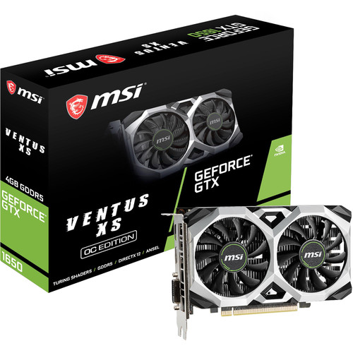 MSI GeForce GTX 1650 Ventus XS 4GB OC