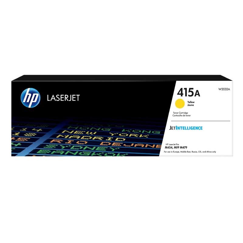 HP 415A Jaune  - Toner HP LaserJet d'origine