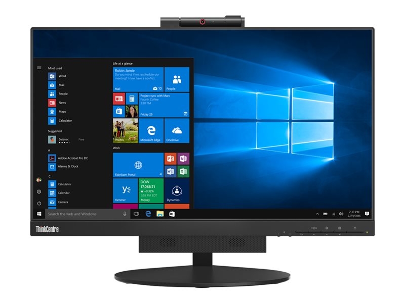 Lenovo ThinkCentre TIO 22 10R1 Gen 3 : La discrétion et la performance réunies dans un écran tout-en-un compact.