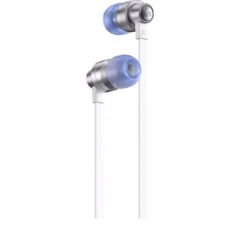 Logitech G333 In Ear Gaming Earphone, In Line Mic and Controls, Gaming Grade Dual Drivers, Durable Aluminum Housing, Adaptive Comfort, White