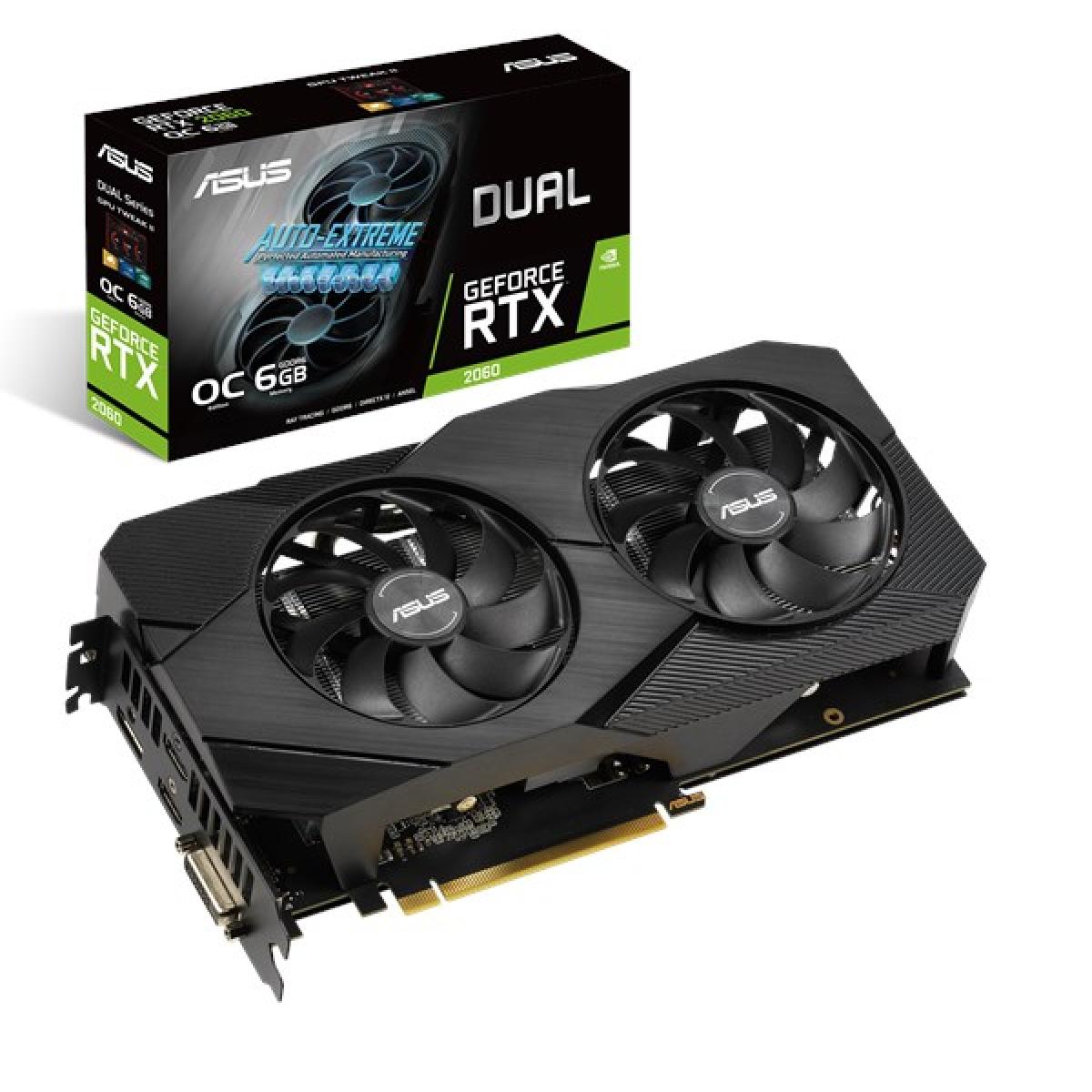 Asus Dual GeForce RTX 2060 OC O6G Evo 6GB