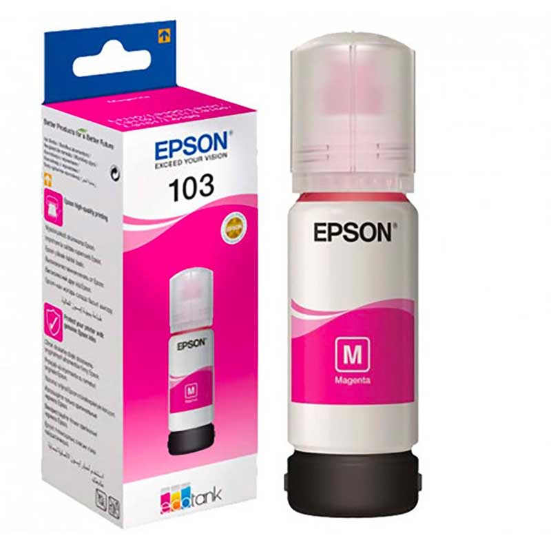 Epson 103 Magenta - Bouteille d'encre Epson EcoTank d'origine