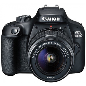 Appareil Photo Reflex Canon EOS 4000D + Objectif EF-S 18-55mm III