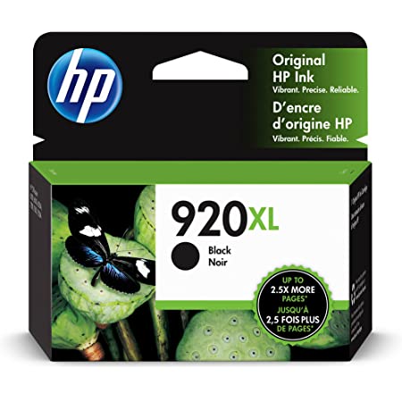 HP 920XL Noir - Cartouche d'encre grande capacité HP d'origine