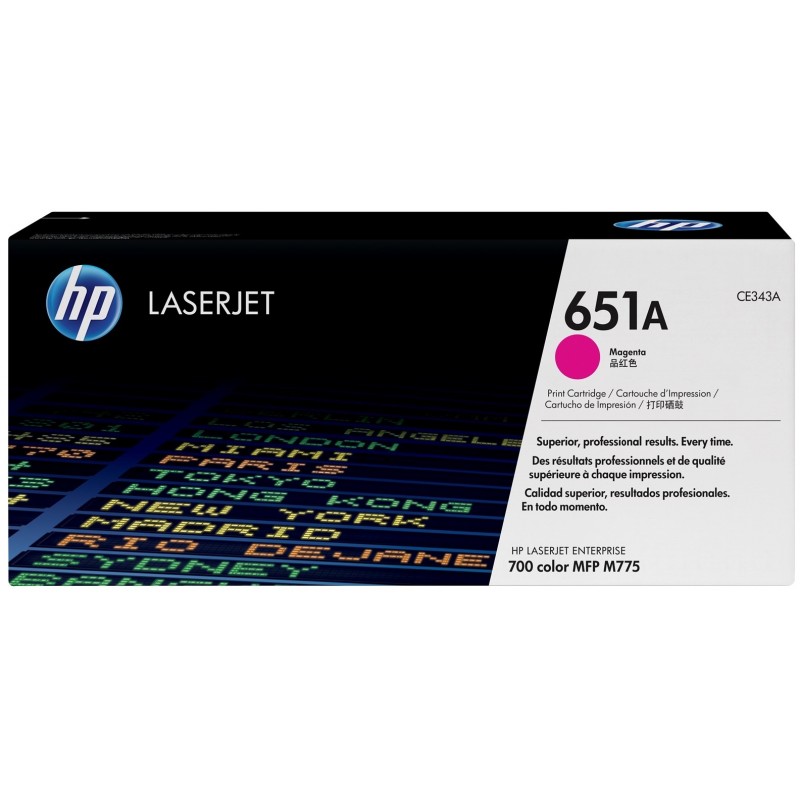 HP 651A CARTOUCHE DE TONER 1 PIÈCE(S) ORIGINAL MAGENTA
