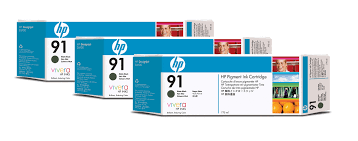 HP 91 Noir Mat - Pack de 3 cartouches d'encre HP d'origine