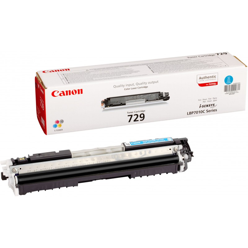Canon 729 Cyan - Toner Canon d'origine