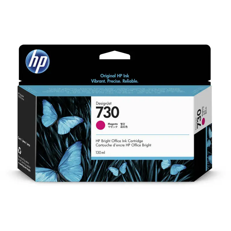 HP 730 Magenta - Cartouche d'encre HP d'origine