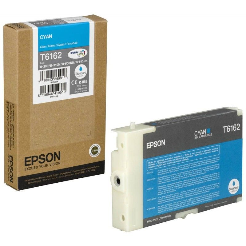 Epson T6162 Cyan - Cartouche d'encre Epson d'origine