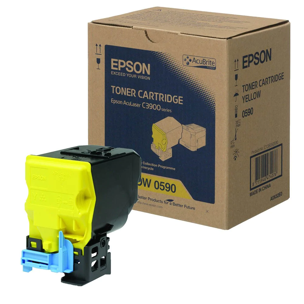 Epson 0590 Jaune - Toner grande capacité Epson d'origine