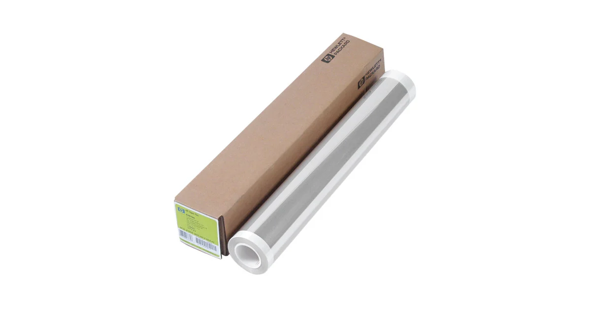 HP Clear Film 174 gsm-610 mm x 22.9 m (24 in x 75 ft)