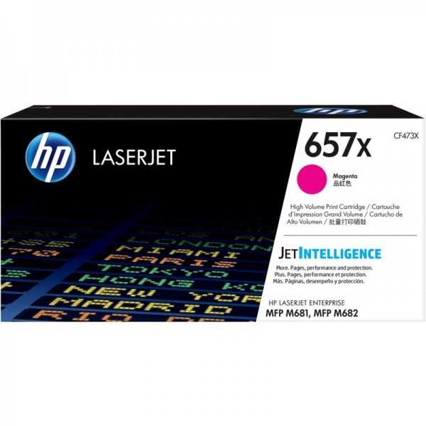 HP 657X - à rendement élevé - magenta - original - LaserJet - cartouche de toner