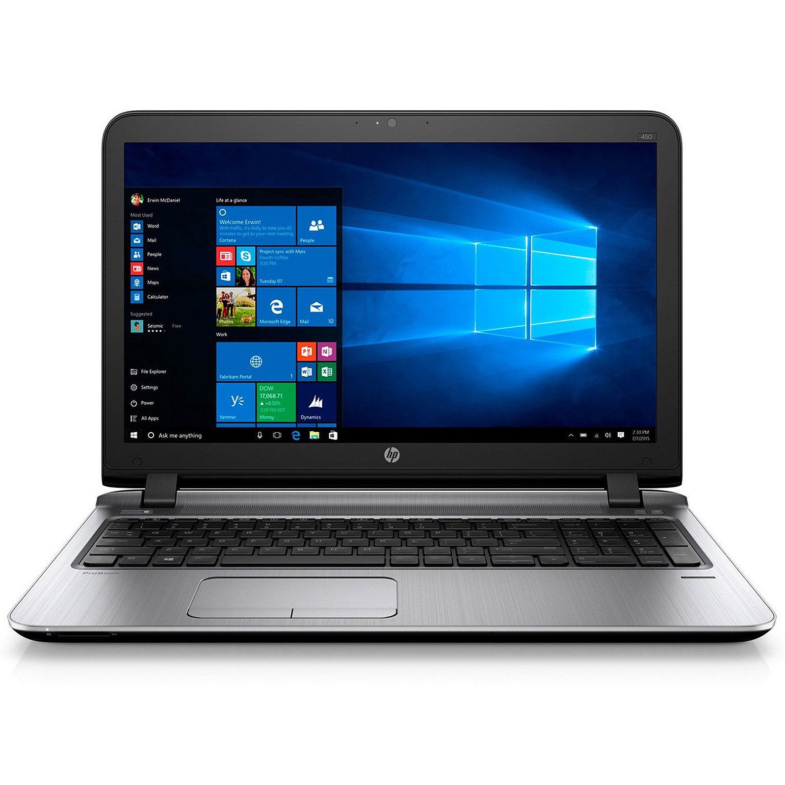HP ProBook 450 G3 : Une performance fiable et une mobilité pratique pour une productivité sans compromis