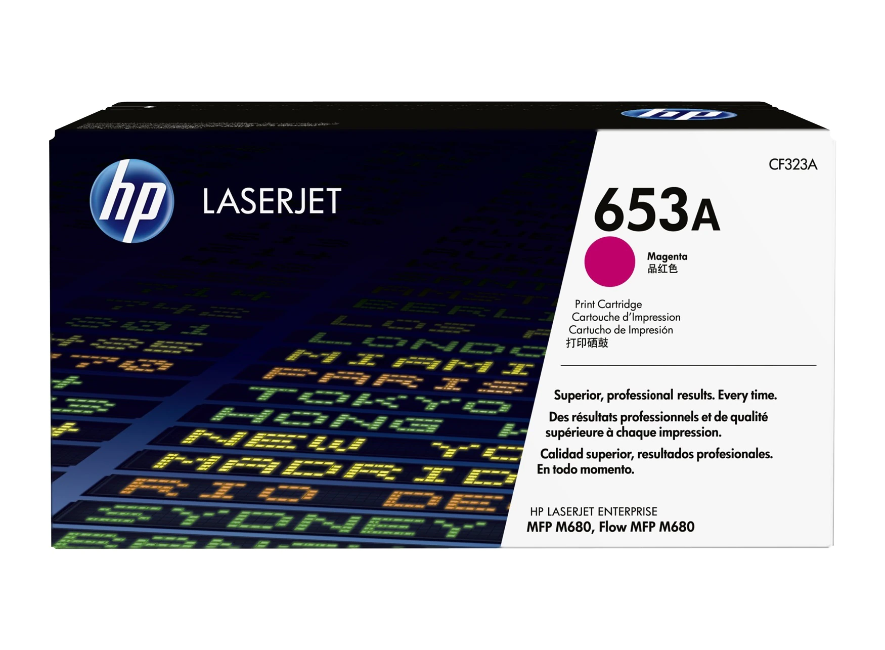 HP 653A Magenta  - Toner HP LaserJet d'origine