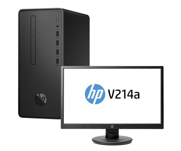 Ordinateur format microtour HP Desktop Pro 300 G6 + Ecran HP P21 20,7″